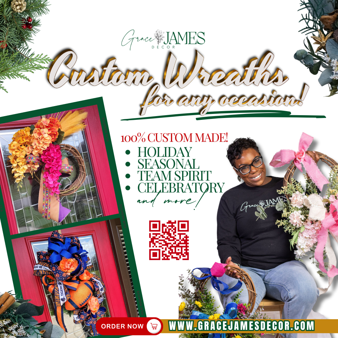 Custom Residential Luxe Wreath Bundle