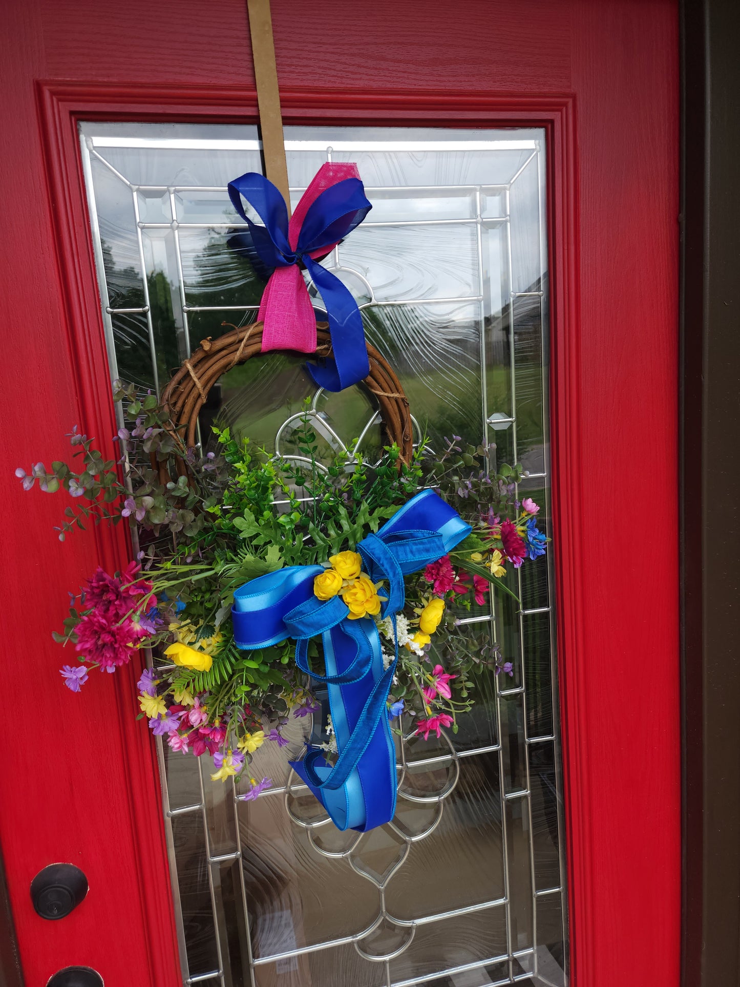 Easter Blessings Wreath